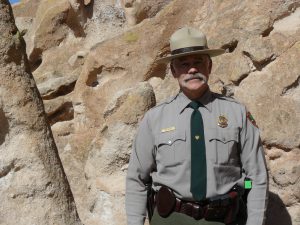 Tom Betts, Chief Ranger at Bandelier National Monument