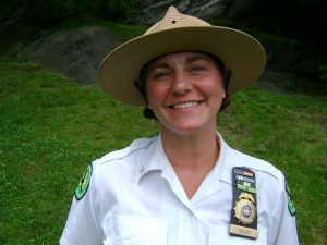 Sarah Aucoin, Director of Urban Rangers with NYC Parks