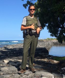 Amanda Llanes, Seasonal Law Enforcement Ranger with National Park Service
